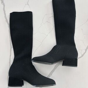 Eileen Fisher tall black boots SIZE 7.5